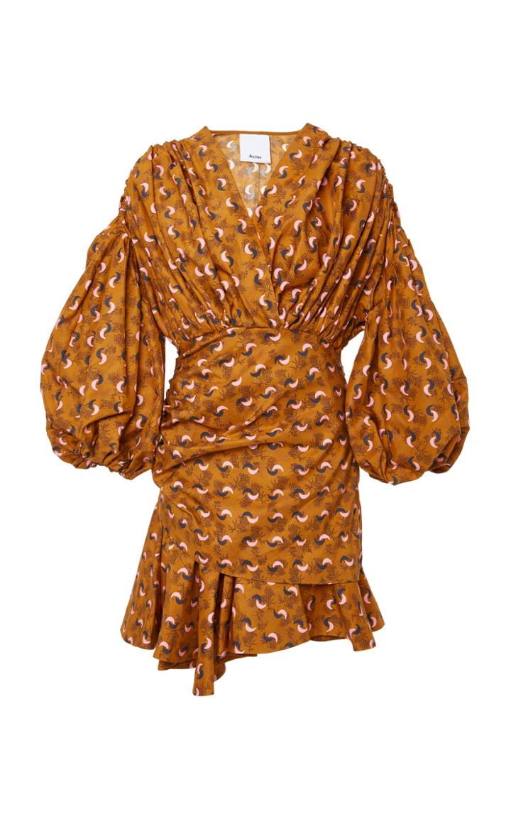 Acler Dorset Long Sleeve Mini Dress