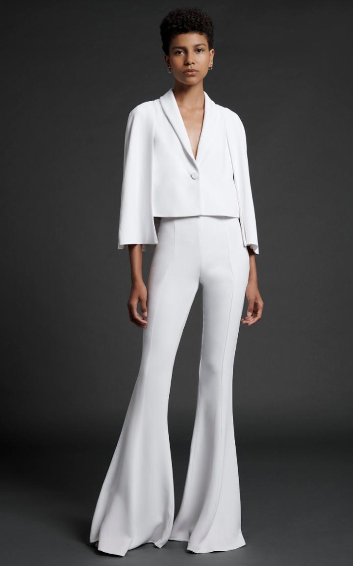 Moda Operandi Cushnie Bianca High Waisted Flare Leg Pant Size: 0