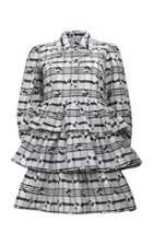 Baum Und Pferdgarten Anya Cotton Blend Printed Mini Dress