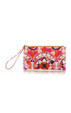 Emilio Pucci Printed Leather Pouch