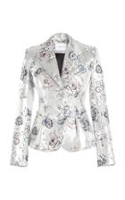 Moda Operandi Erdem Ernest Metallic Floral Blazer