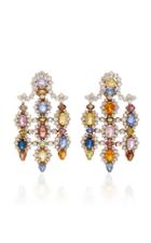 Eleuteri One-of-a-kind Sapphire Chandelier Earrings