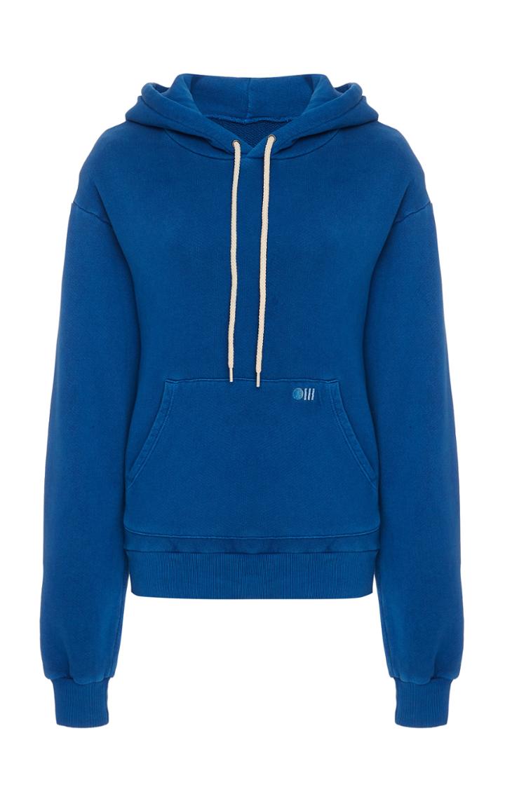 Solid & Striped French Terry Cotton Hoodie