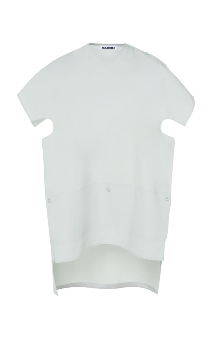 Jil Sander Gladstone Short-sleeve Cotton Top