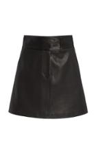 Moda Operandi Khaite Giulia Leather Skirt