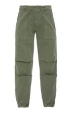 Nl Collection Cropped Cotton Military Pant