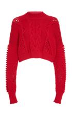 Cushnie Et Ochs Alice Cropped Sweater
