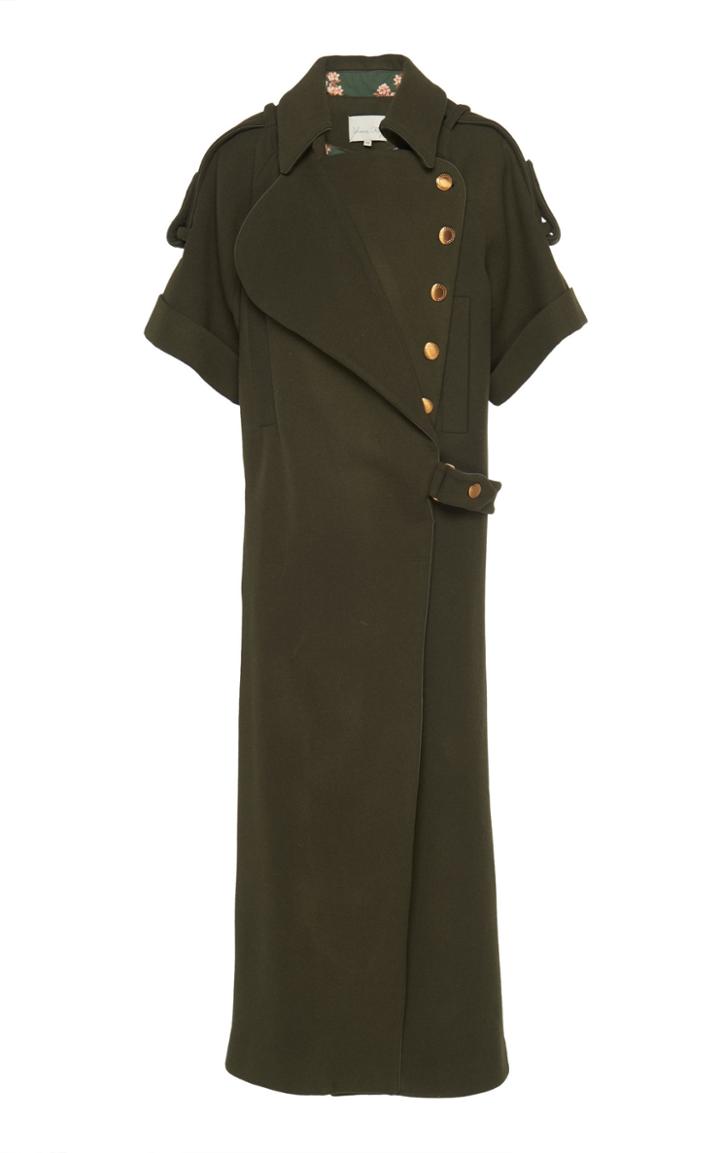 Johanna Ortiz The Way Of Warrior Heavy Wool Coat