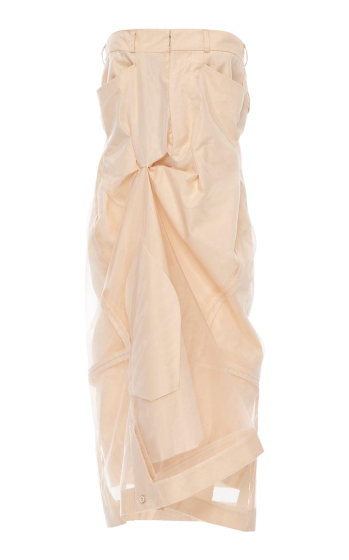 Moda Operandi Maison Margiela Strapless Ruched Dress Size: 38