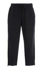 Greg Lauren Cropped Denim Pant