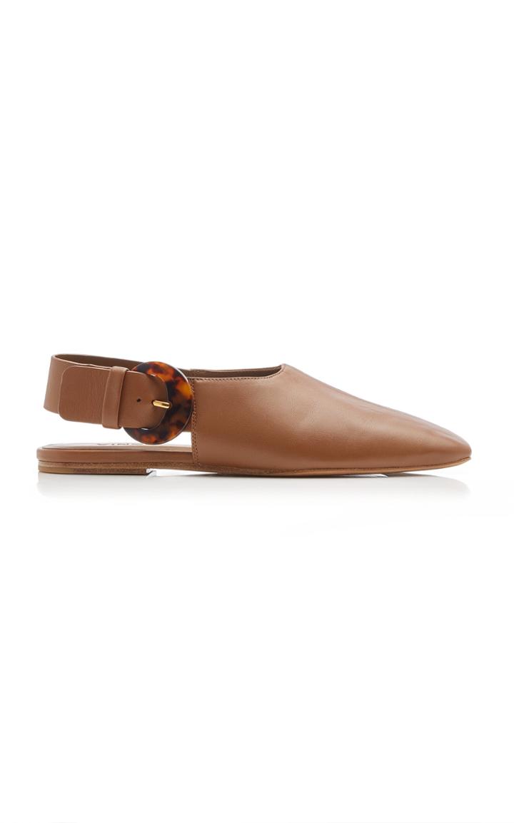Moda Operandi Vince Cadot Leather Flats Size: 6
