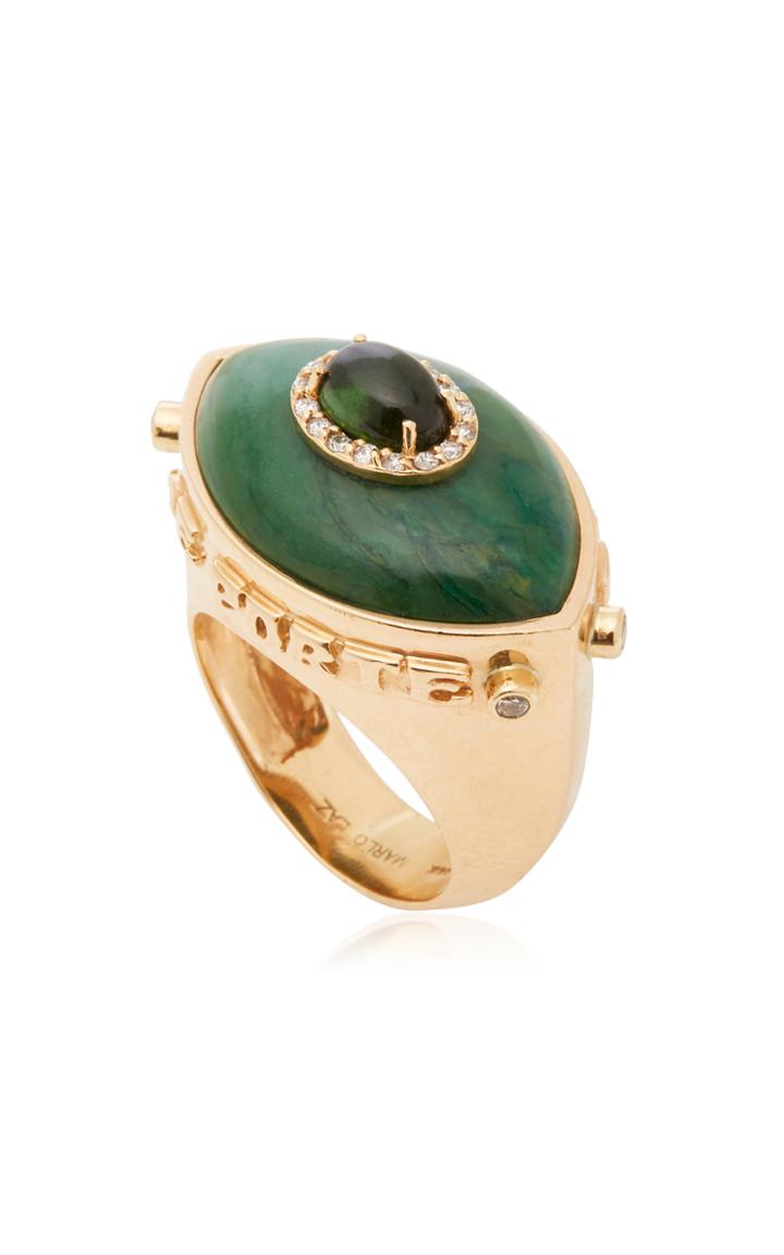 Moda Operandi Marlo Laz Je Porte Bonheur Eyecon Ring Size: 0.25