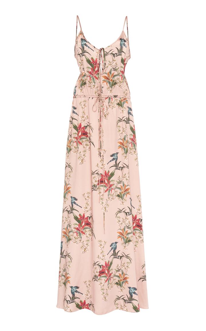 Johanna Ortiz Silk Satin Masters Of Light Dress