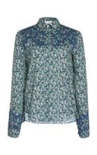 Paco Rabanne Floral Cotton Button Down Shirt