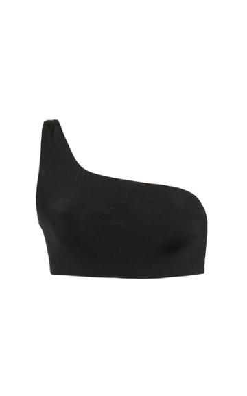 Talia Collins Asymmetrical Bikini Top