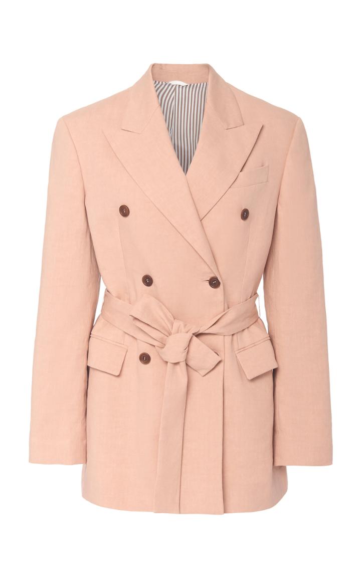 Brunello Cucinelli Belted Double-breasted Jacket