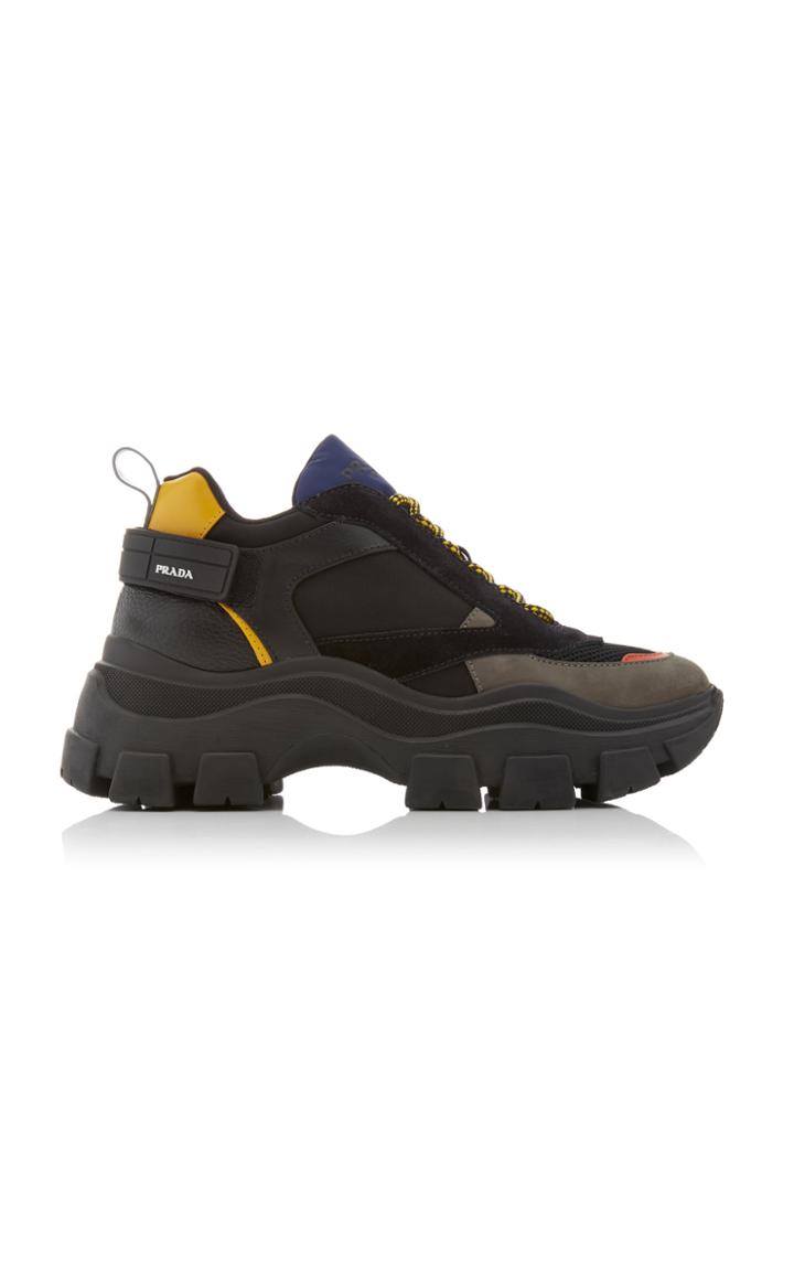 Prada Vertical Nylon Sneaker