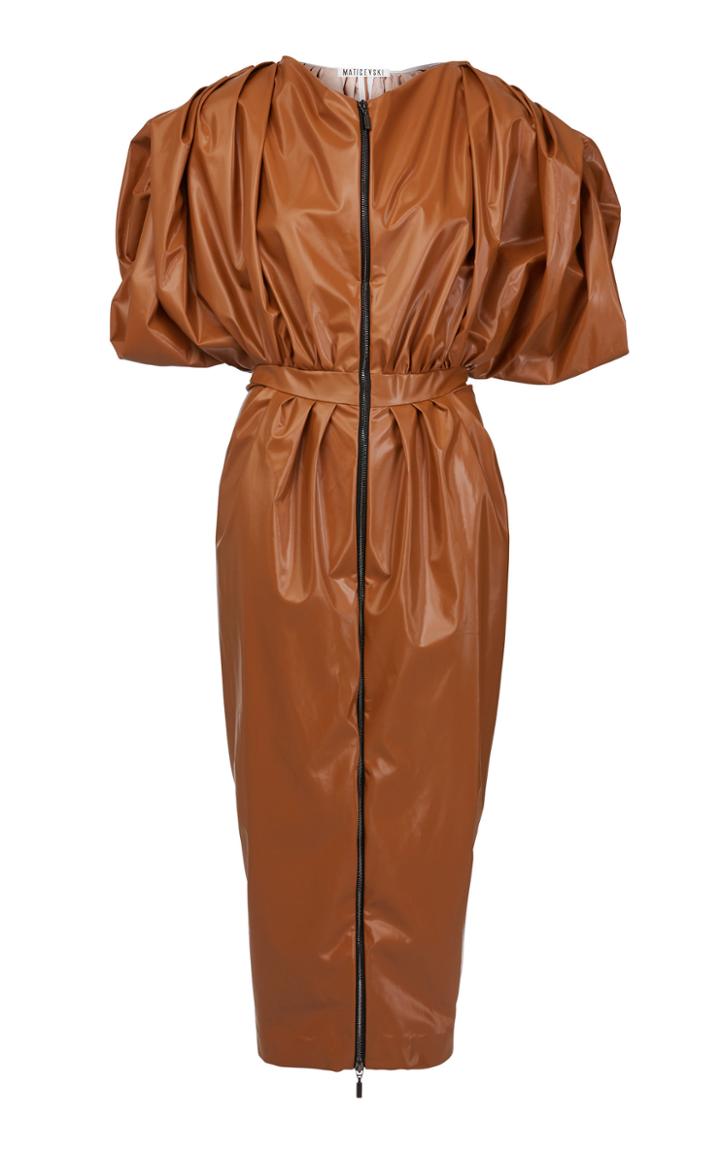 Maticevski Valencia Gathered Dress