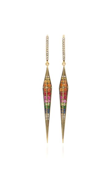 Ele Karela Rainbow Stalactite Earrings