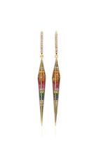 Ele Karela Rainbow Stalactite Earrings