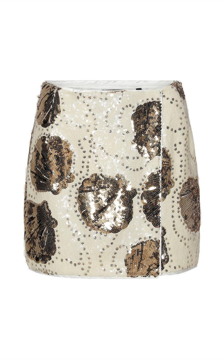 Moda Operandi Rotate London Jacquard Mini Skirt