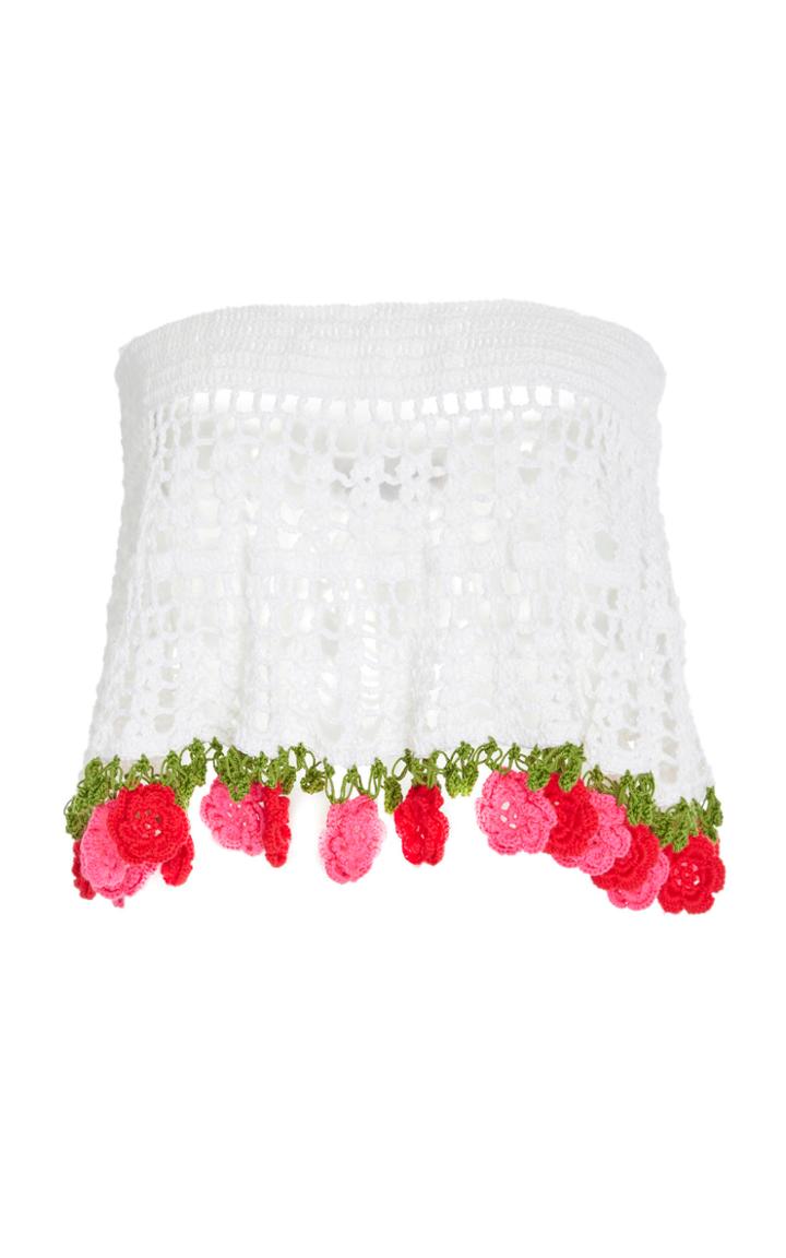 My Beachy Side Off The Shoulder Crop Top