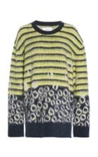 Current/elliott Brushed Intarsia-knit Sweater