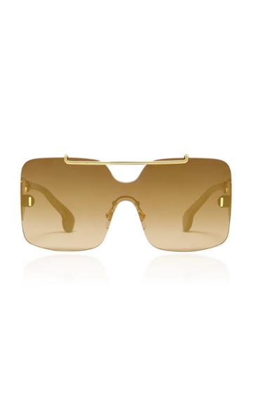Philippe Chevallier Box Rimless Sunglasses