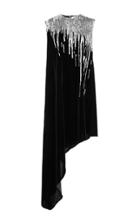 Monse Velvet Sequin Drip Top