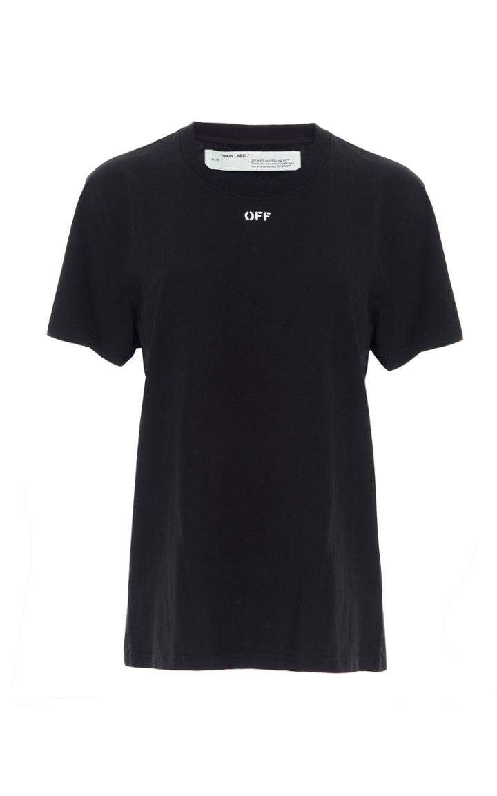 Off-white C/o Virgil Abloh Logo Cotton Tee