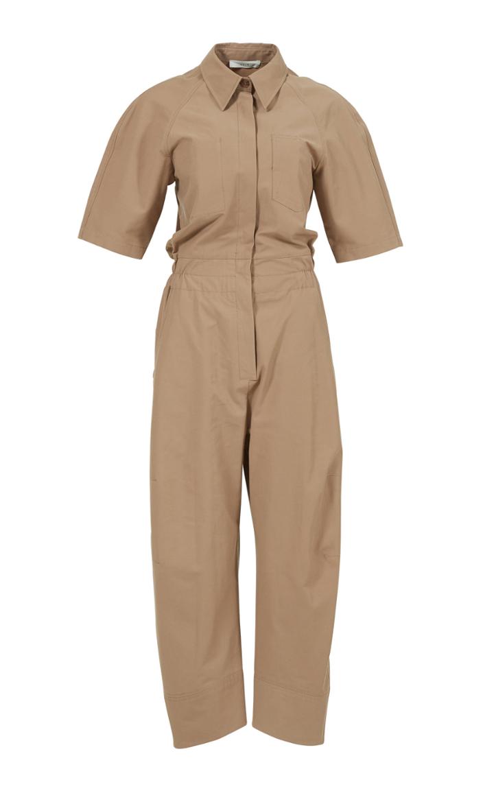 Moda Operandi Lvir Joggerfit Cotton-blend Jumpsuit Size: S