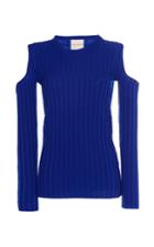 Erika Cavallini Leslie Cold Shoulder Sweater