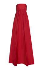 Moda Operandi Rochas Taffeta Strapless Dress Size: 40