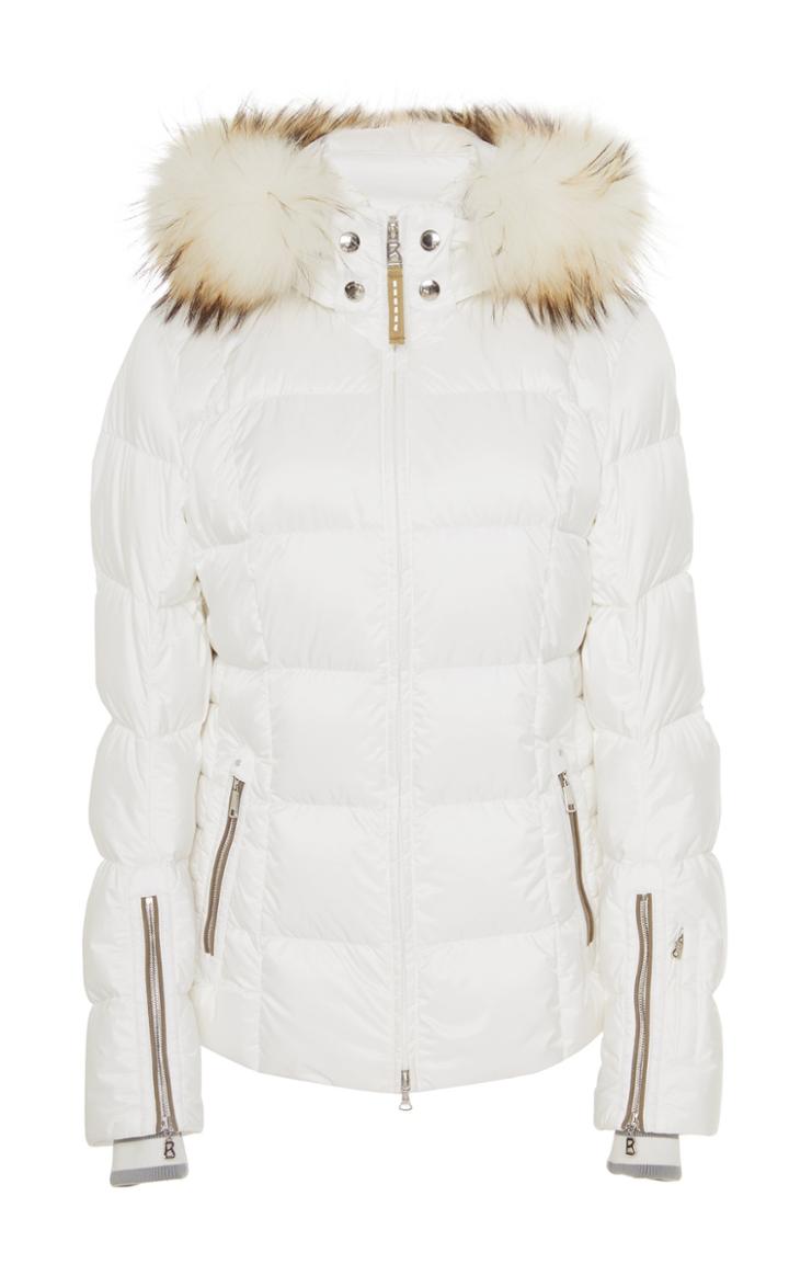 Bogner Vera Fur-trimmed Puffer Coat