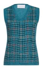 Luisa Beccaria Needled Cashmere Gilet