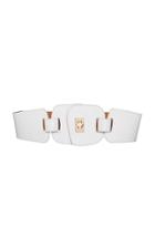Maison Vaincourt Leather Waist Belt Size: 80 Cm