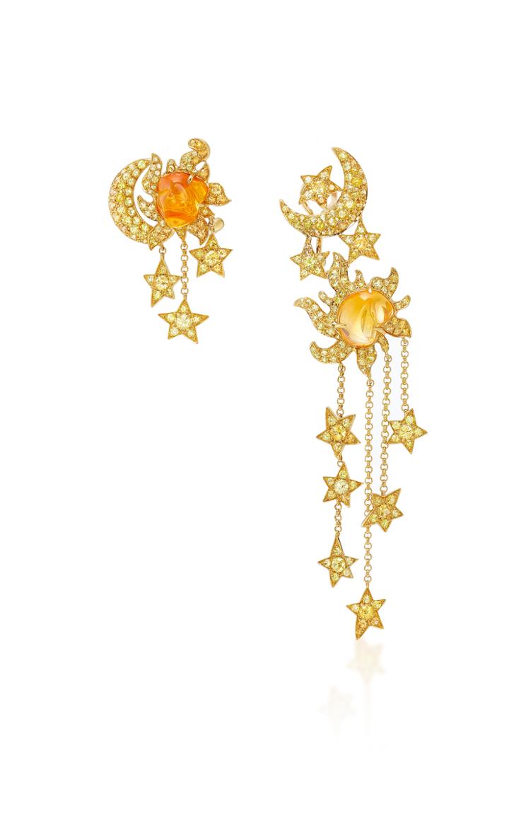 Lydia Courteille One-of-a-kind Xochimilco Earrings