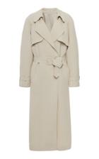 Co Belted Twill Trench Coat
