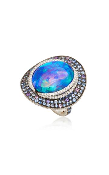 Katherine Jetter One-of-a-kind Black Opal Ring