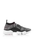 Givenchy Jaw Leather And Nylon Sneakers