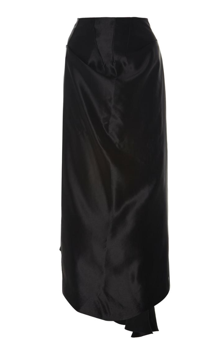 Moda Operandi A.w.a.k.e. Mode Ruched Maxi Skirt Size: 40
