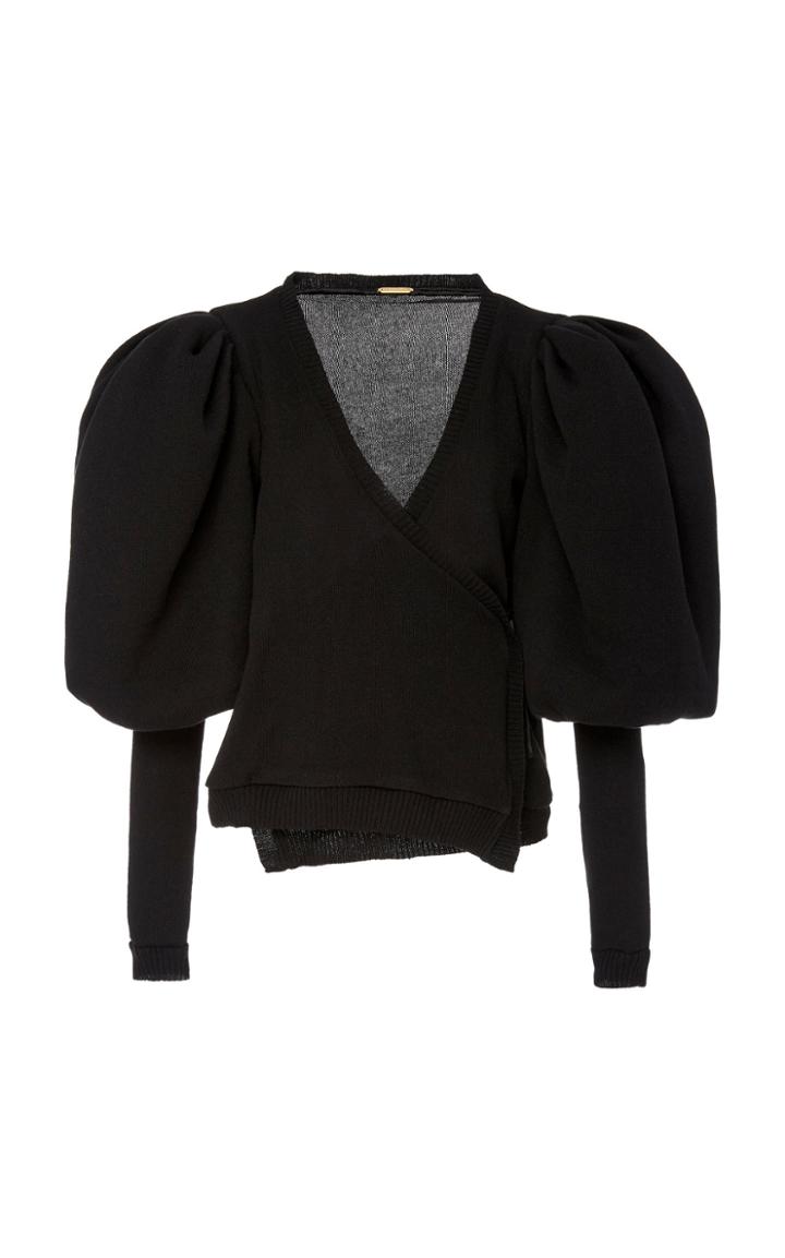 Johanna Ortiz Rivers Of Stillness Cashmere Knit Top