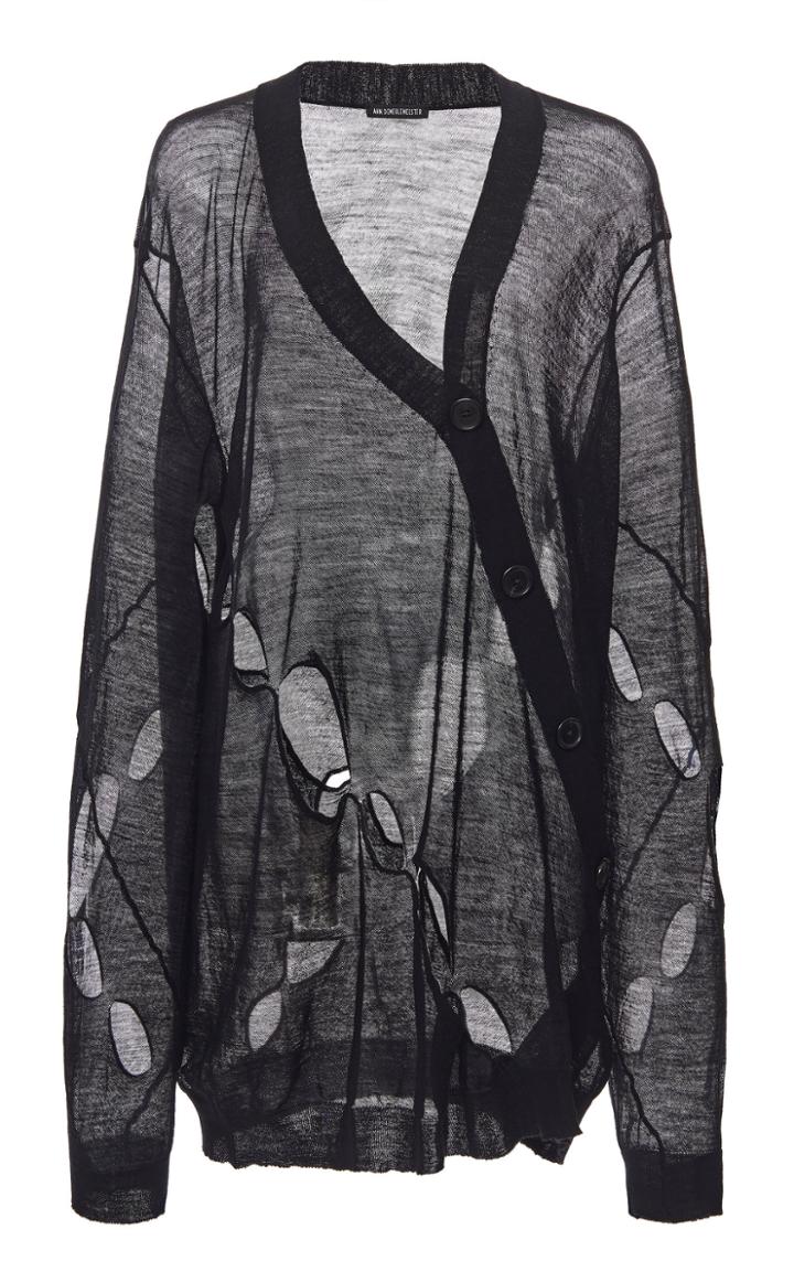 Moda Operandi Ann Demeulemeester Draped Knit Top Size: L
