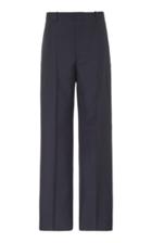 Jil Sander Cropped Wool And Mohair-blend Straight-leg Pants Size: 46
