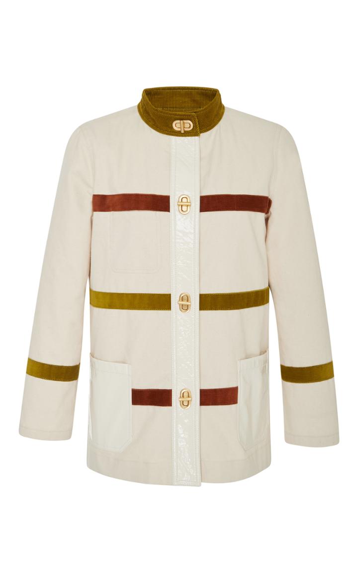 Tory Burch Cadyn Canvas Jacket