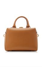 Moda Operandi Oscar De La Renta Small Bylaw Leather Top Handle Bag