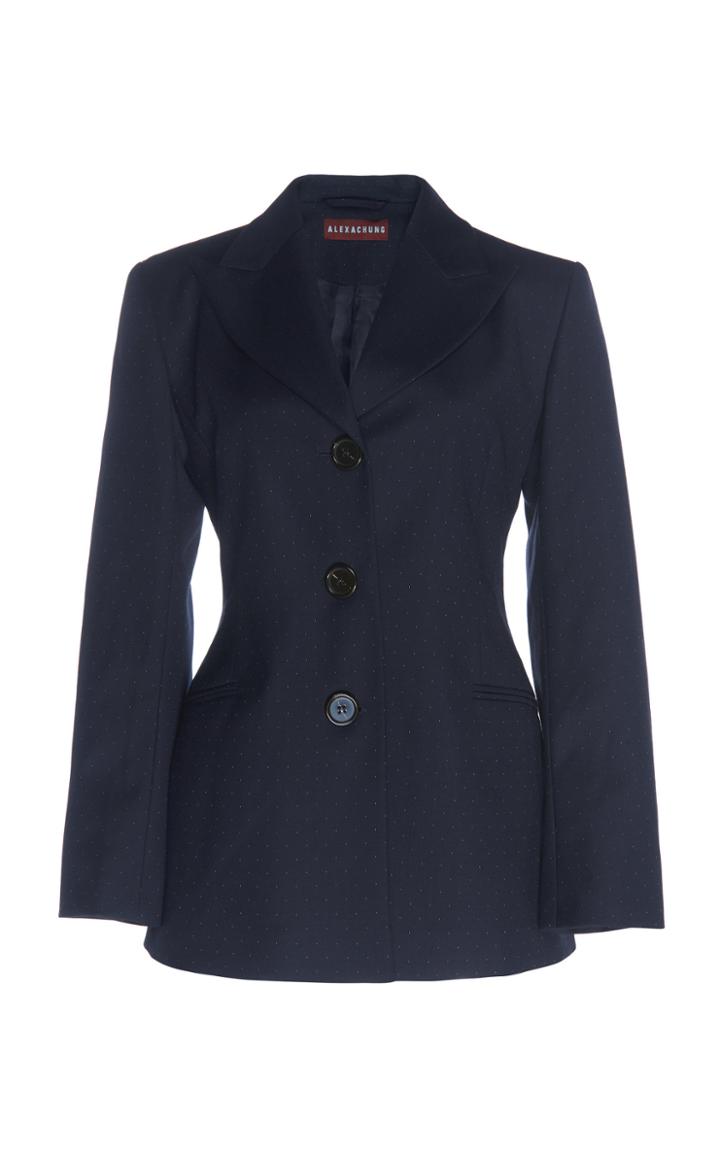 Alexachung Speckled Single-breasted Blazer