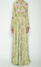 Moda Operandi Giambattista Valli Floral Silk Maxi Dress
