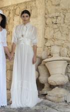 Moda Operandi Luisa Beccaria Lace-trimmed Chiffon Dress