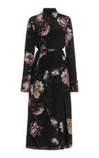 Moda Operandi Altuzarra Edith Belted Silk Printed Shirt Dress